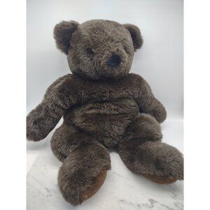 Mervyns FLOPPY FRIENDS Brown Bear Plush Vintage 26" Stuffed Teddy